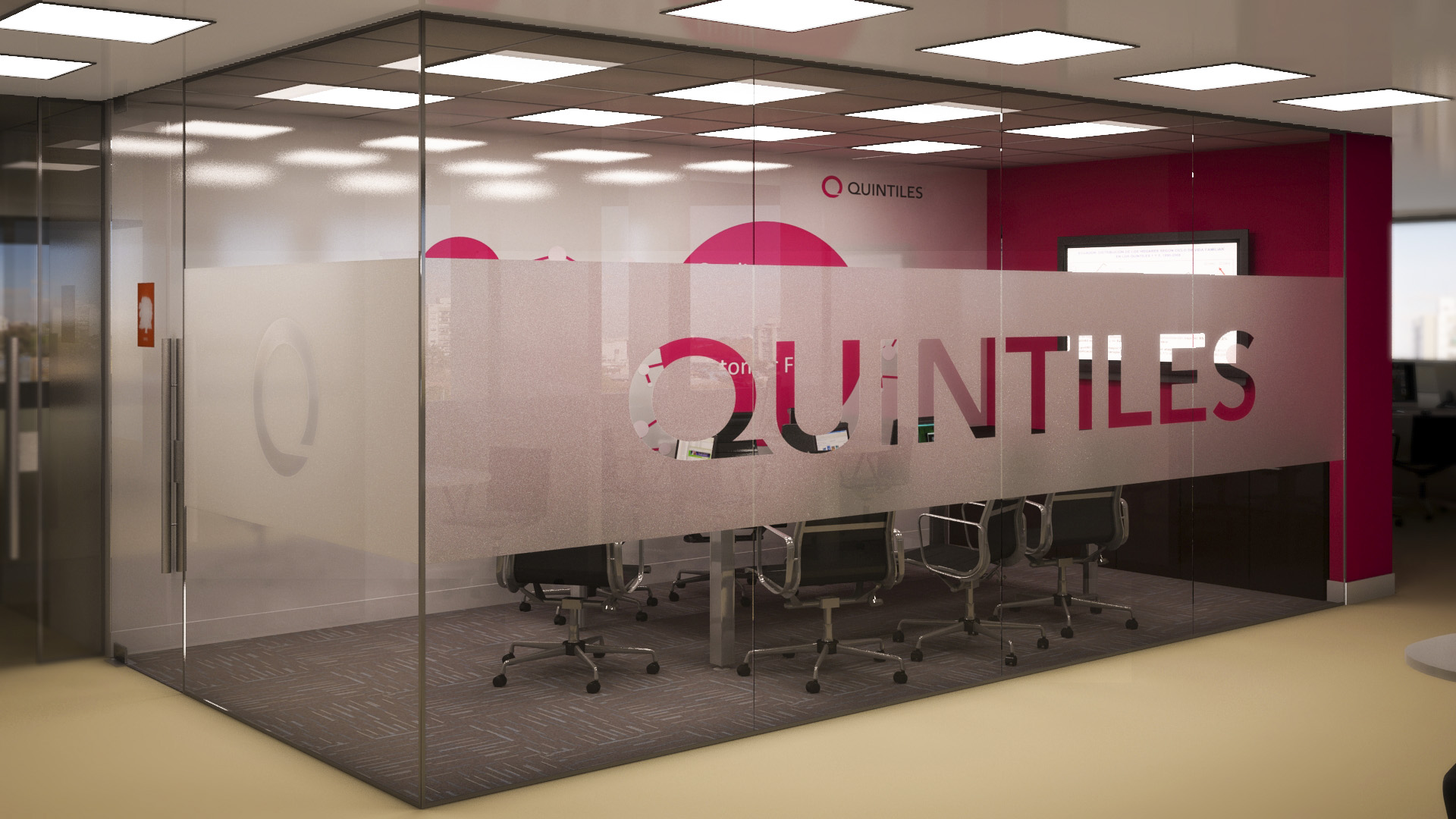 render de oficina